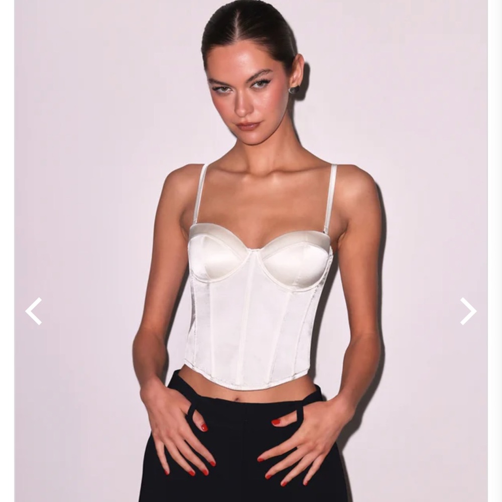 Fleur du Mal silk hamptons corset